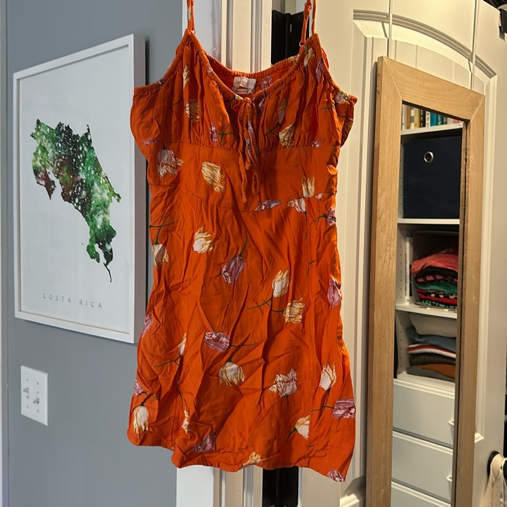 Floral mini Urban dress
